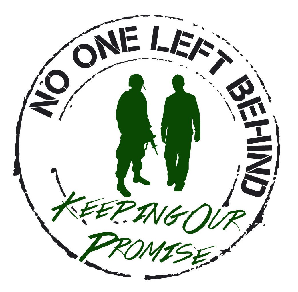 No One Left Behind logo